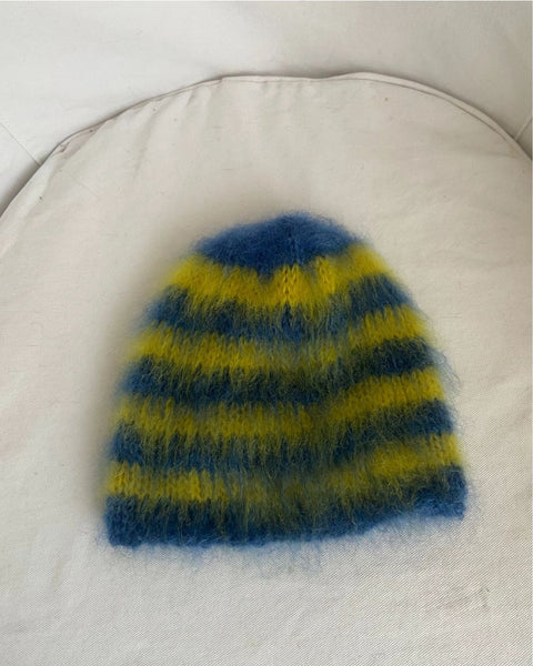 Lenereidi - Aki Beanie - Yellow/Blue
