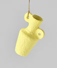 Wrap - Kline Mini Vase Hanging Ornament - Yellow