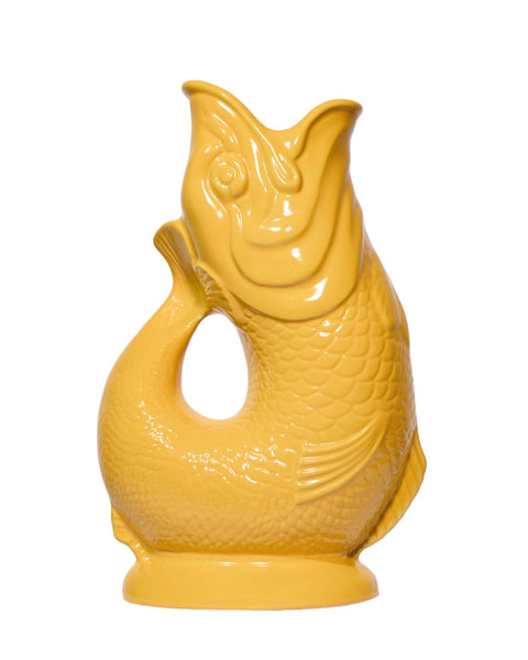 The Original Gluggle Jug - Pitcher Vase - XL - Yellow