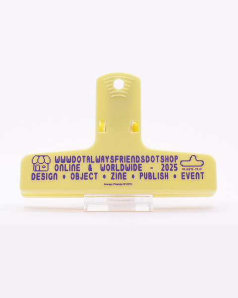 Always Friends - Plasticlip - "Afdotshop" - Yellow & Blurple