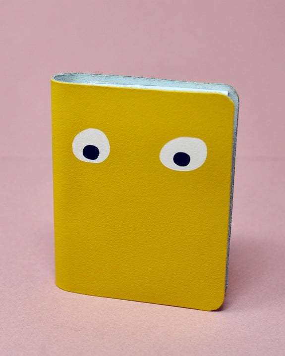 Ark - Googly Eye Mini Notebook - Yellow