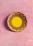 Maegen - Woven Bowl - Yellow/Lilac