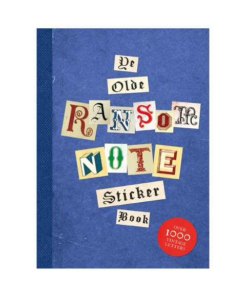Ye Olde Ransom Note Sticker Book