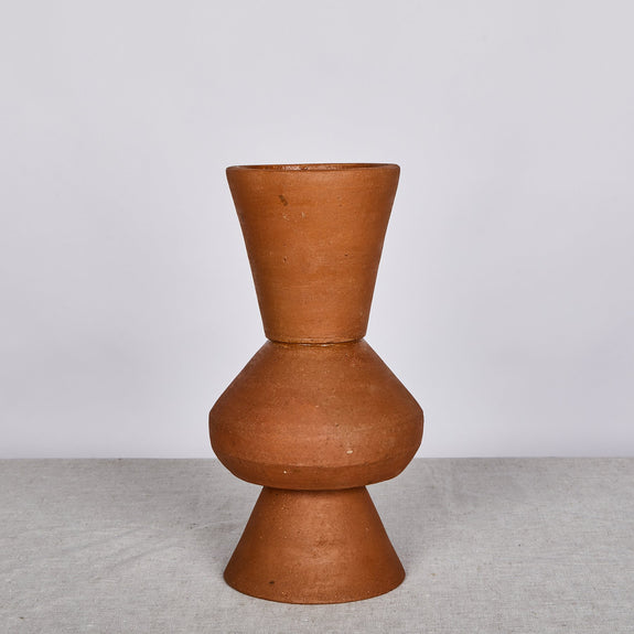 Bonnie and Neil - 35cm Terracotta Vase - In Store Pick-Up Only