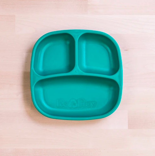 Re-Play - Divided Plate - Teal