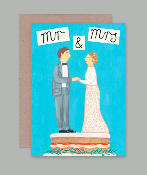 AHD Greetings Cards - Mr and Mrs