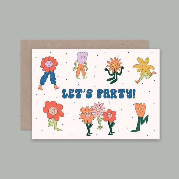 AHD - Greetings Cards - Let's Party