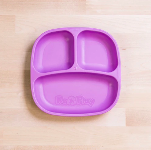 Re-Play - Divided Plate - Purple