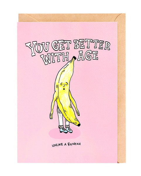 Wally Paper Co Cards - Birthday Banana
