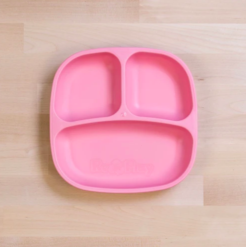 Re-Play - Divided Plate - Baby Pink