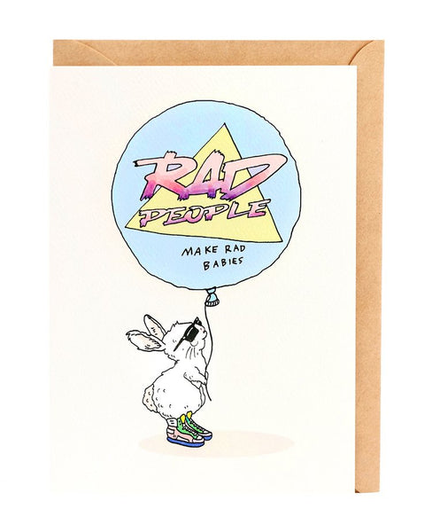 Wally Paper Co Cards - Rad Babies