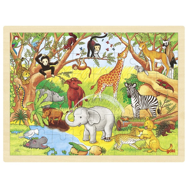 Goki - African Animals Puzzle