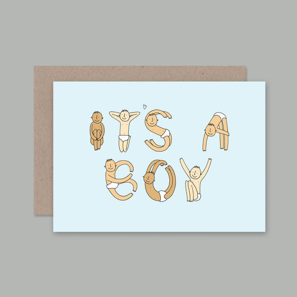 AHD greetings cards - It's a Boy