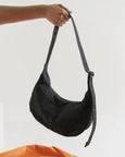 Baggu - Medium Nylon Crescent Bag - Black