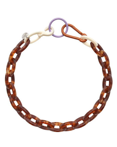 Bianca Mavrick - Chain Link Necklace - Torti