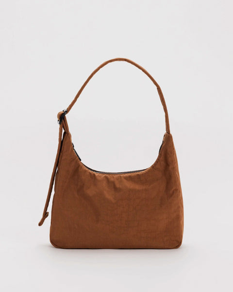 Baggu - Mini Nylon Shoulder Bag - Brown