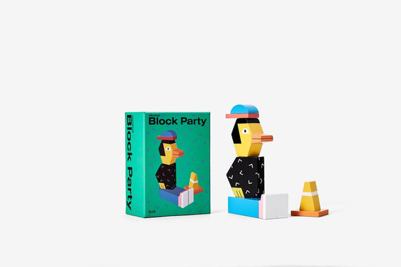 Areaware - Block Party Duck By Andy Rementer
