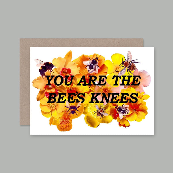AHD greetings cards - You're The Bees knees