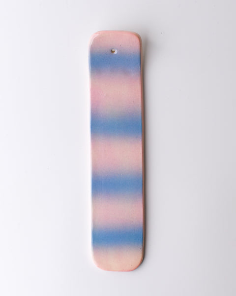 Stacey's Ceramics - Incense Ski - Pink/Blue