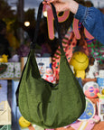 Baggu - Large Nylon Crescent Bag - Bay Laurel