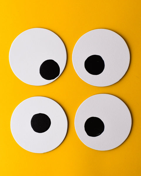 Ark - Googly Eye Coasters - Set of 4