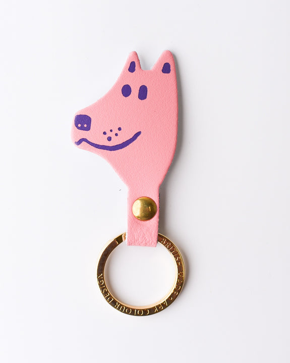Ark - Dog Key Fob - Pink