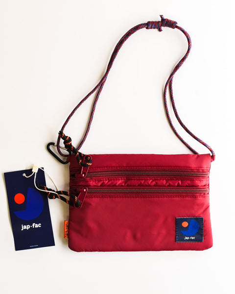 Japfac - Mini Candy Nylon Bag Deep Red