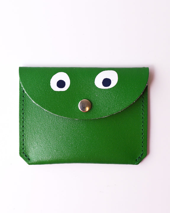 Ark - Mini Money Googly Eye Purse - Bright Green