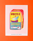 We are out of Office - Riso Print - A Can Full of Sardinas