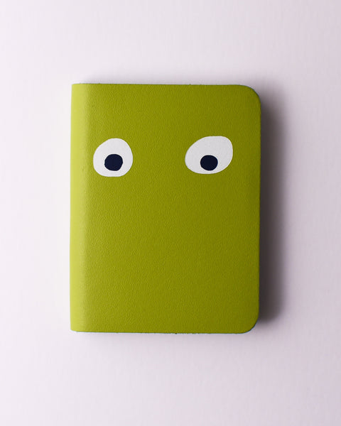 Ark - Googly Eye Mini Notebook - Apple green