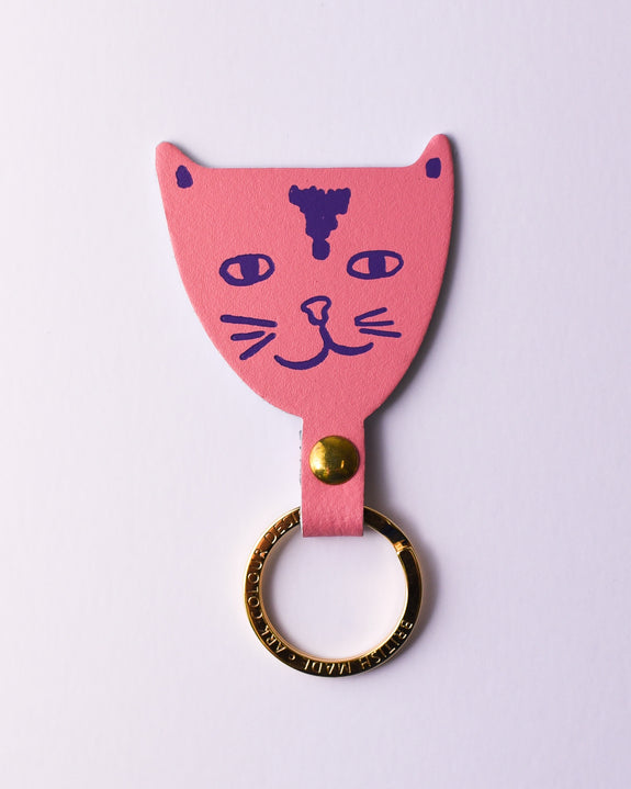 Ark - Cat Key Fob - Pale Pink