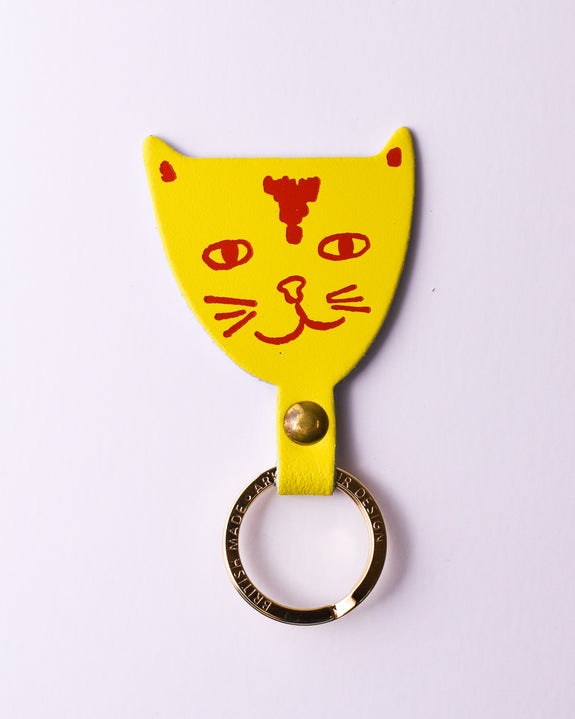 Ark - Cat Key Fob - Yellow