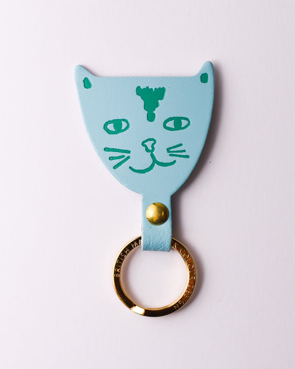 Ark - Cat Key Fob - Turquoise