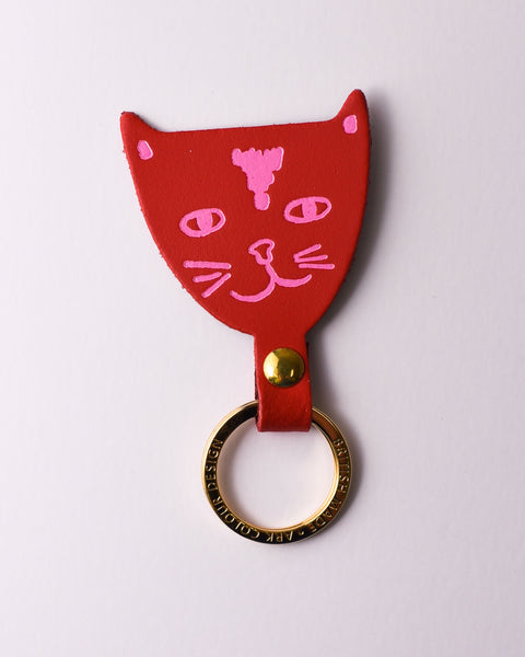 Ark - Cat Key Fob - Red