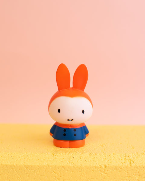 Mini Miffy Figurine - Orange Beanie and Gloves