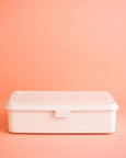 Toyo - Steel Stackable Toolbox - 19cm - White