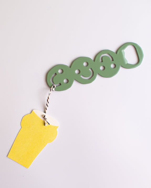 We are out of Office - Cheersie Bottle Opener - Pale Green