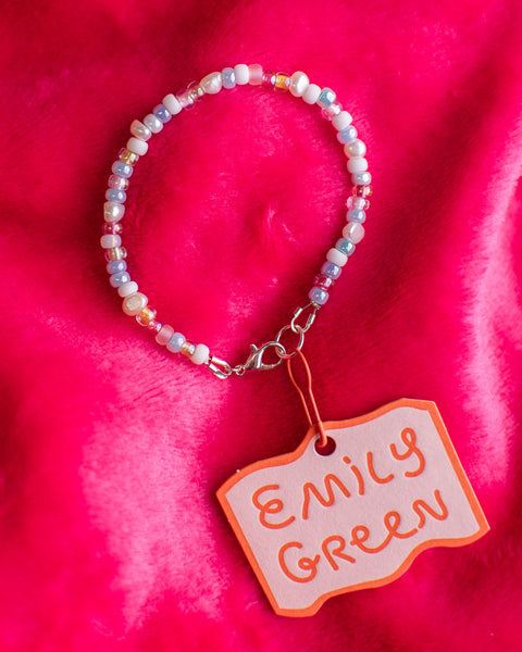 Emily Green - Pastel Pearl Bracelet