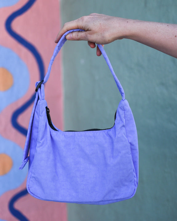 Mini Nylon Shoulder Bag : Bluebell - Baggu