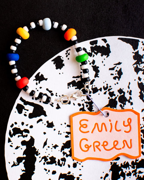 Emily Green - Stripy Bracelet - Primary