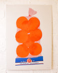 Alice Oehr - Valencia Oranges Riso Print - A2