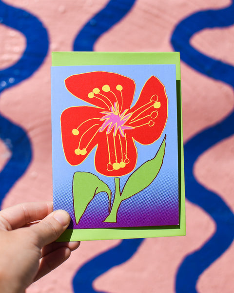 Alice Oehr - Flower Card One