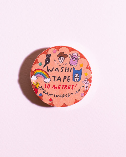 Tegan Iversen - Peach Washi Tape