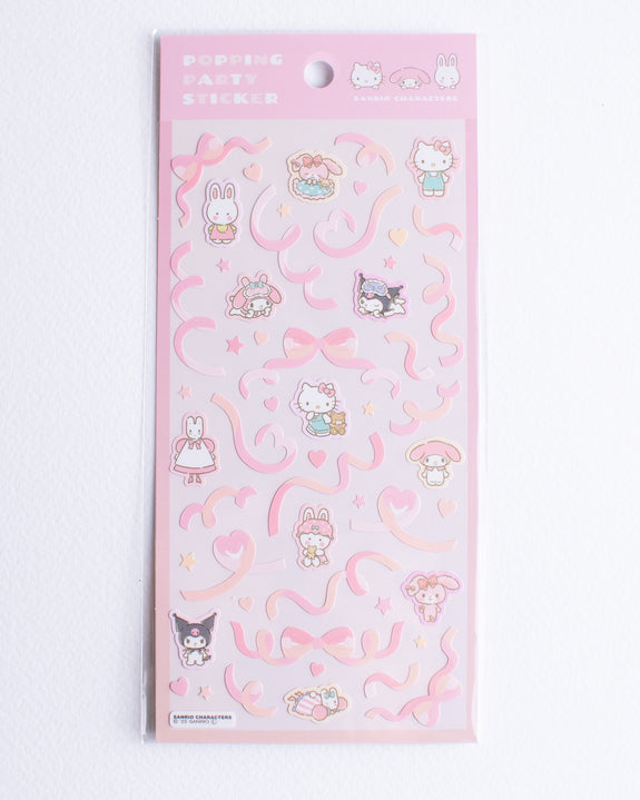 Sanrio Stickers - Hello Kitty and friends Pink