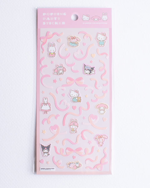 Sanrio Stickers - Hello Kitty and friends Pink