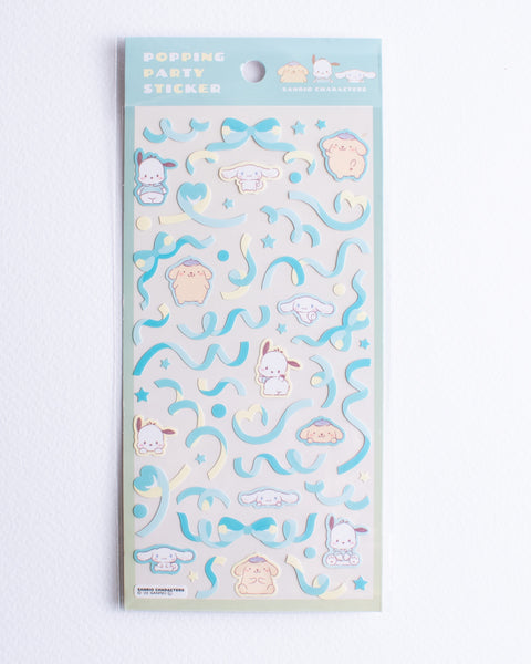 Sanrio Stickers - Cinnamaroll and Friends Teal