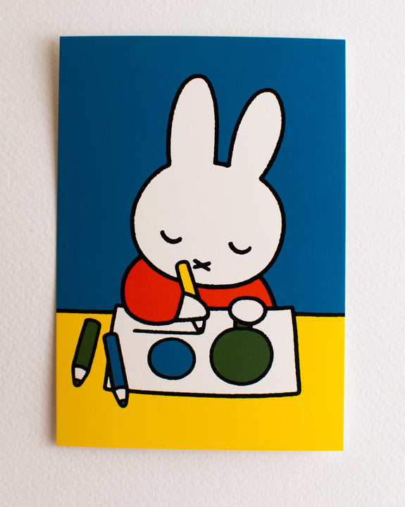 Miffy - Postcard - Miffy Drawing