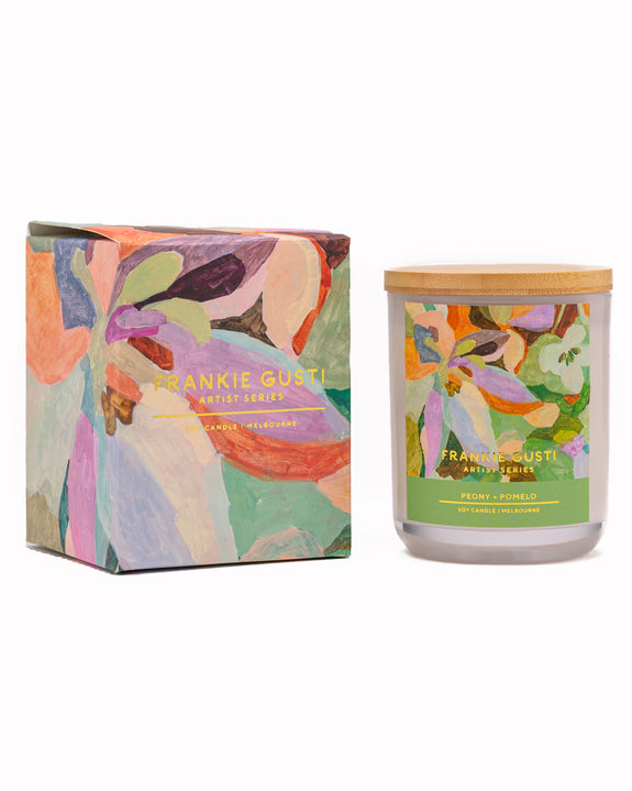 Frankie Gusti - Peony and Pomelo candle - Jade Fisher