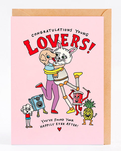 Wally Paper Co Cards - Lovers