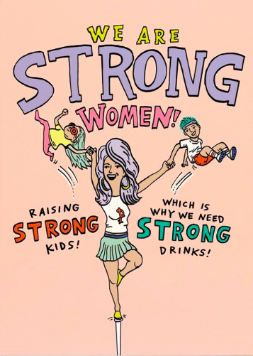 Wally Paper Co Cards - Strong Women